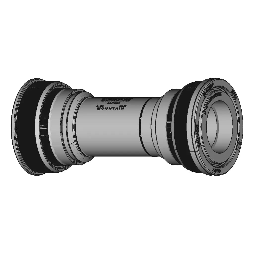 Shimano Bottom Bracket Mtb Bb Mt800 P - Downloadable CAD Representation_60_30_degree_snapshot