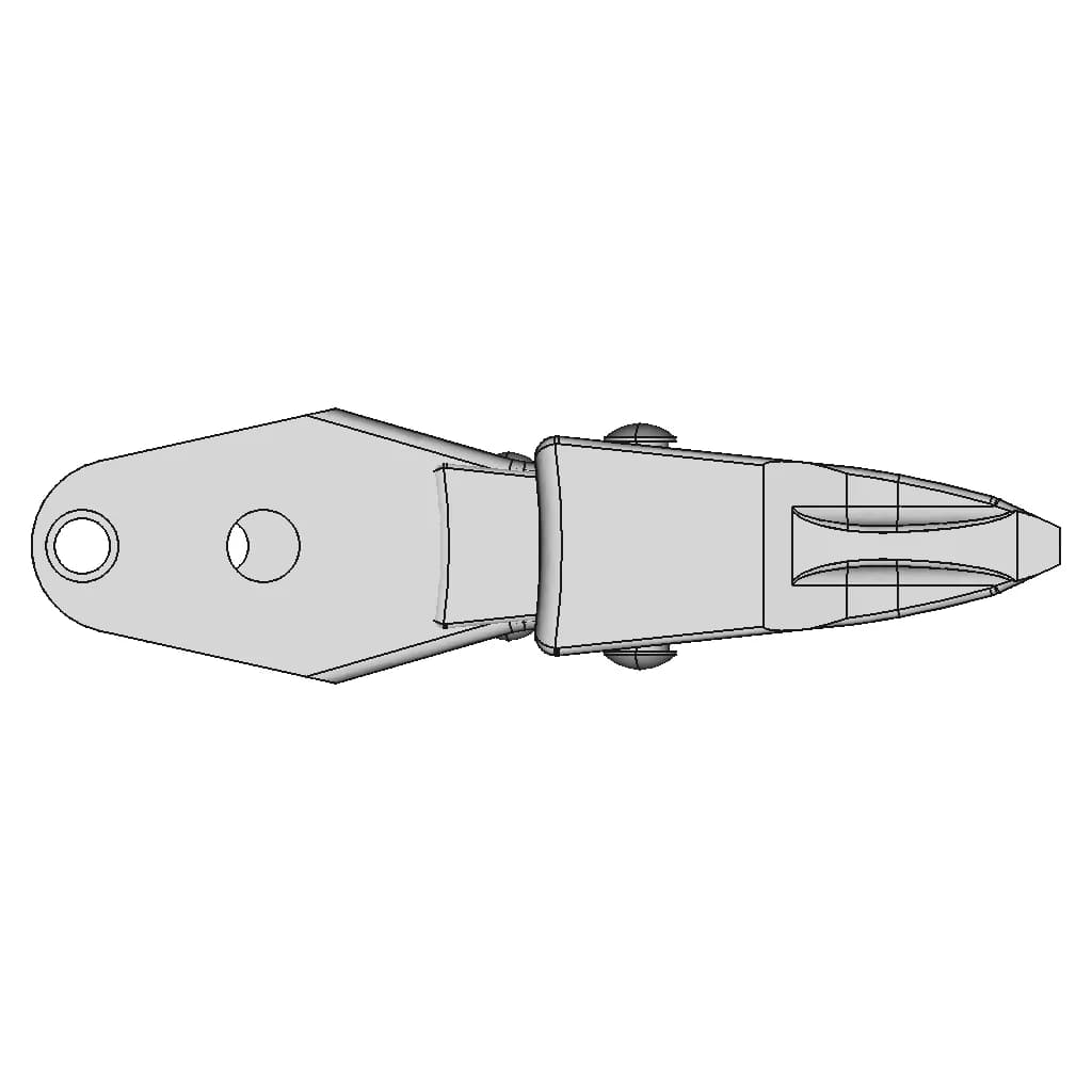 Garra Retroexcavadora | 3D Engineering Design File_90_0_degree_snapshot