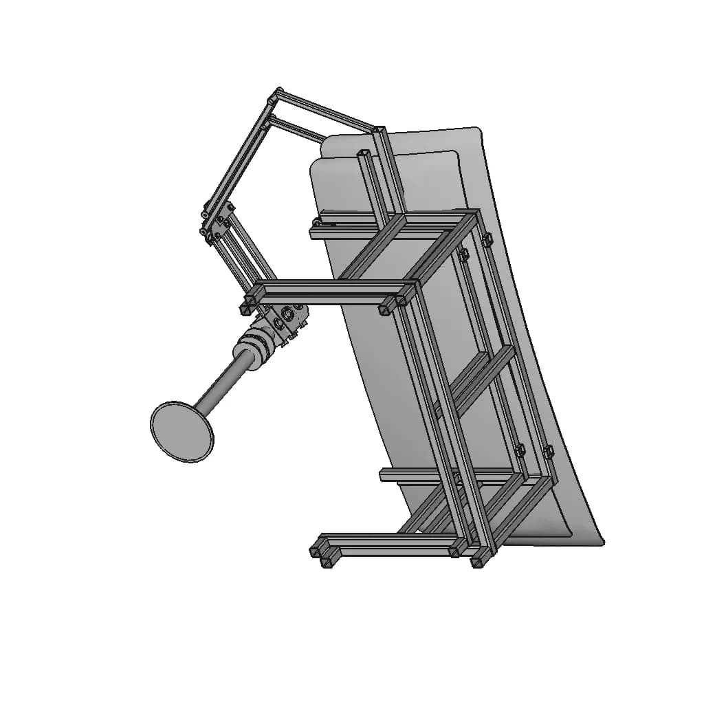 Hand Manipulator Prototype Model - Standard Mechanical Component_60_30_degree_snapshot
