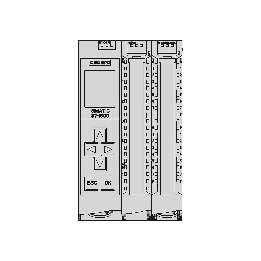 6Es7511 1Ck00 0Ab0 - Standard Mechanical Component_0_0_degree_snapshot
