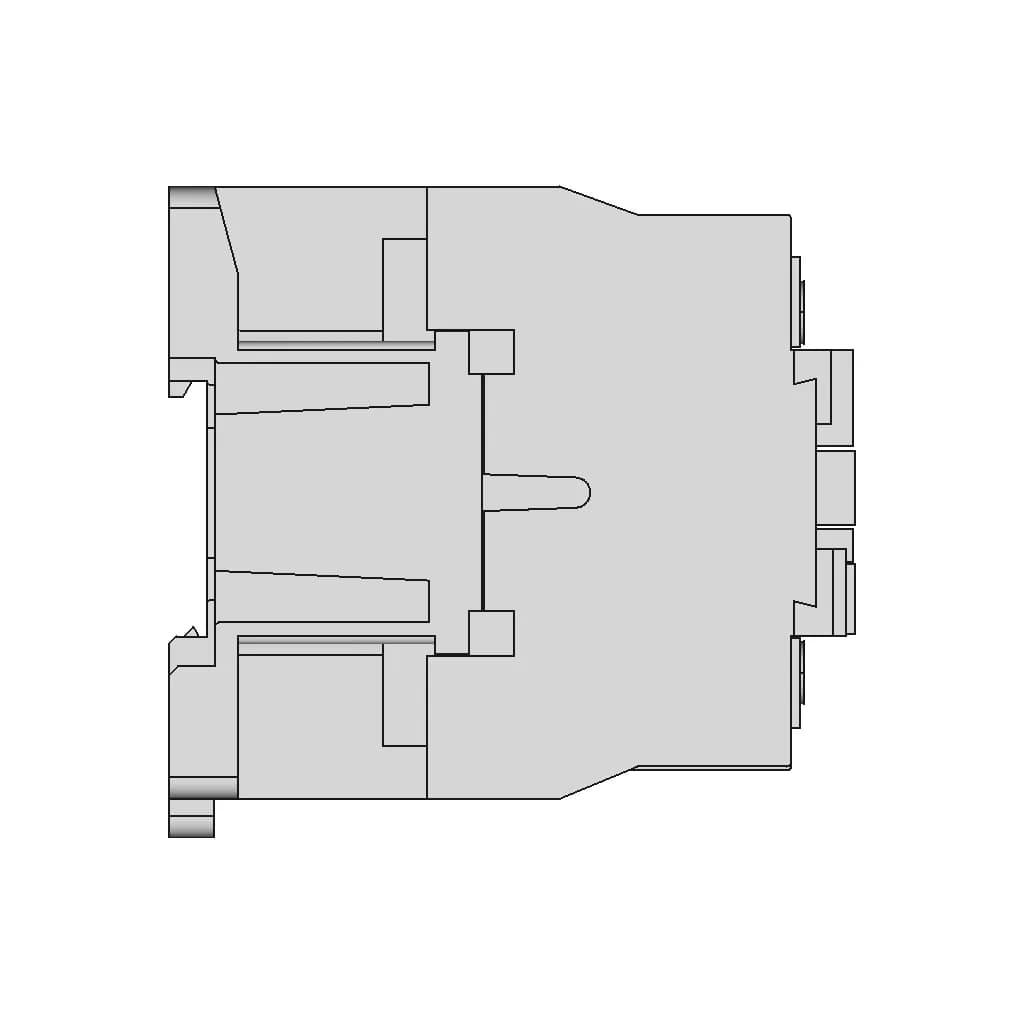Cjx2 Contactor | High-Quality CAD Model_0_270_degree_snapshot