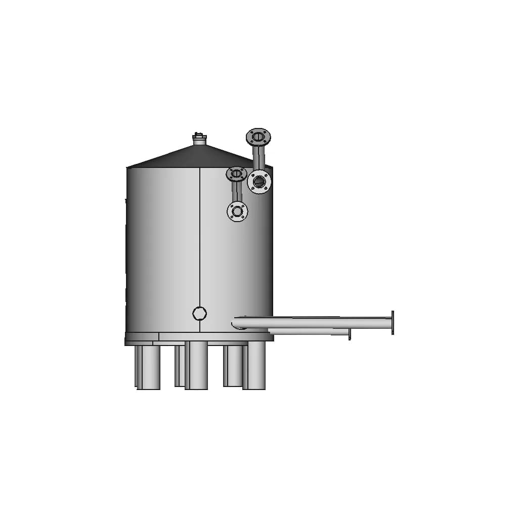Oil Refinery Tank | High-Quality CAD Model_0_0_degree_snapshot