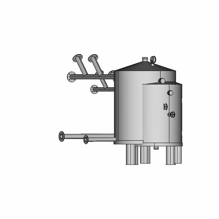 Oil Refinery Tank | High-Quality CAD Model