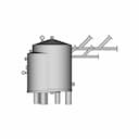 Oil Refinery Tank | High-Quality CAD Model_0_270_degree_snapshot