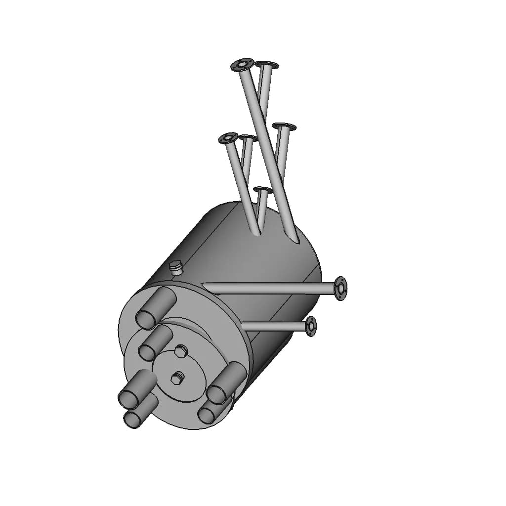 Oil Refinery Tank | High-Quality CAD Model_60_30_degree_snapshot