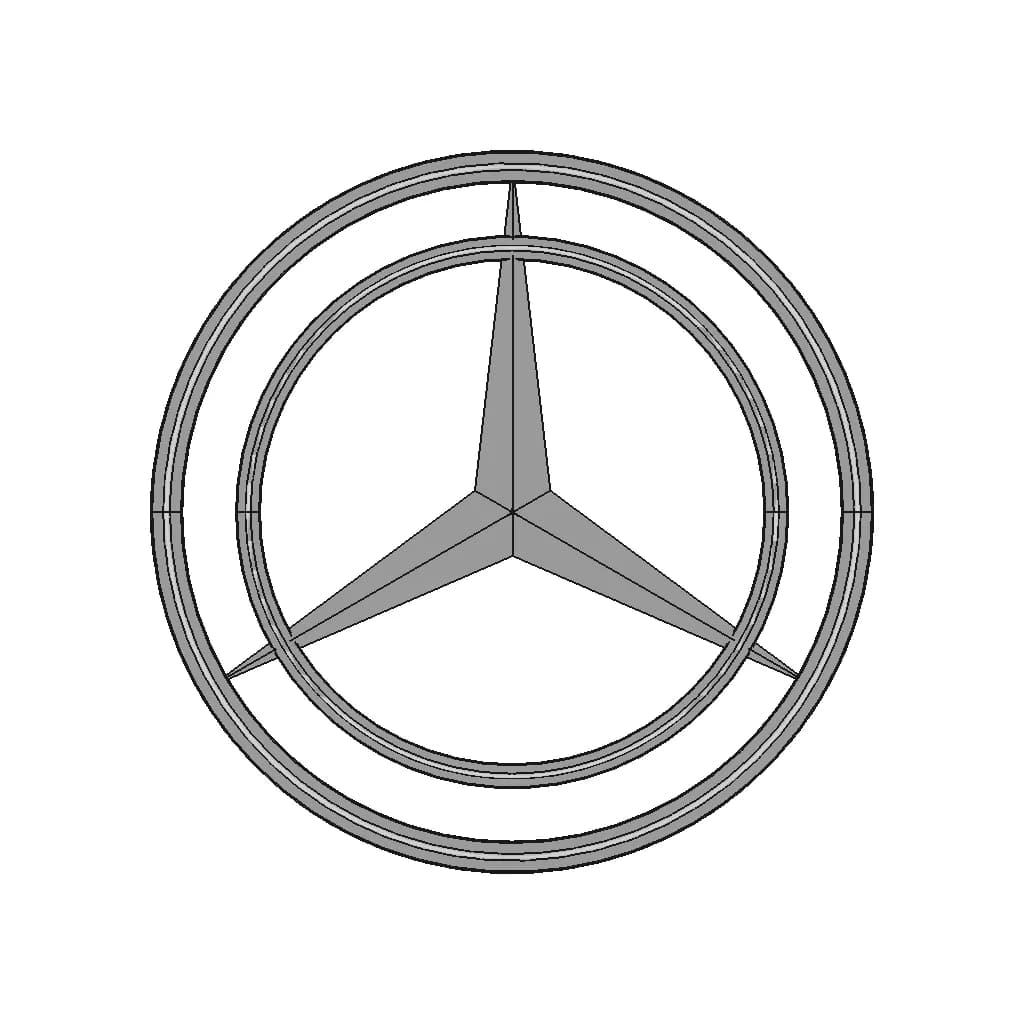 Mercedes Benz | 3D Engineering Design File_0_0_degree_snapshot
