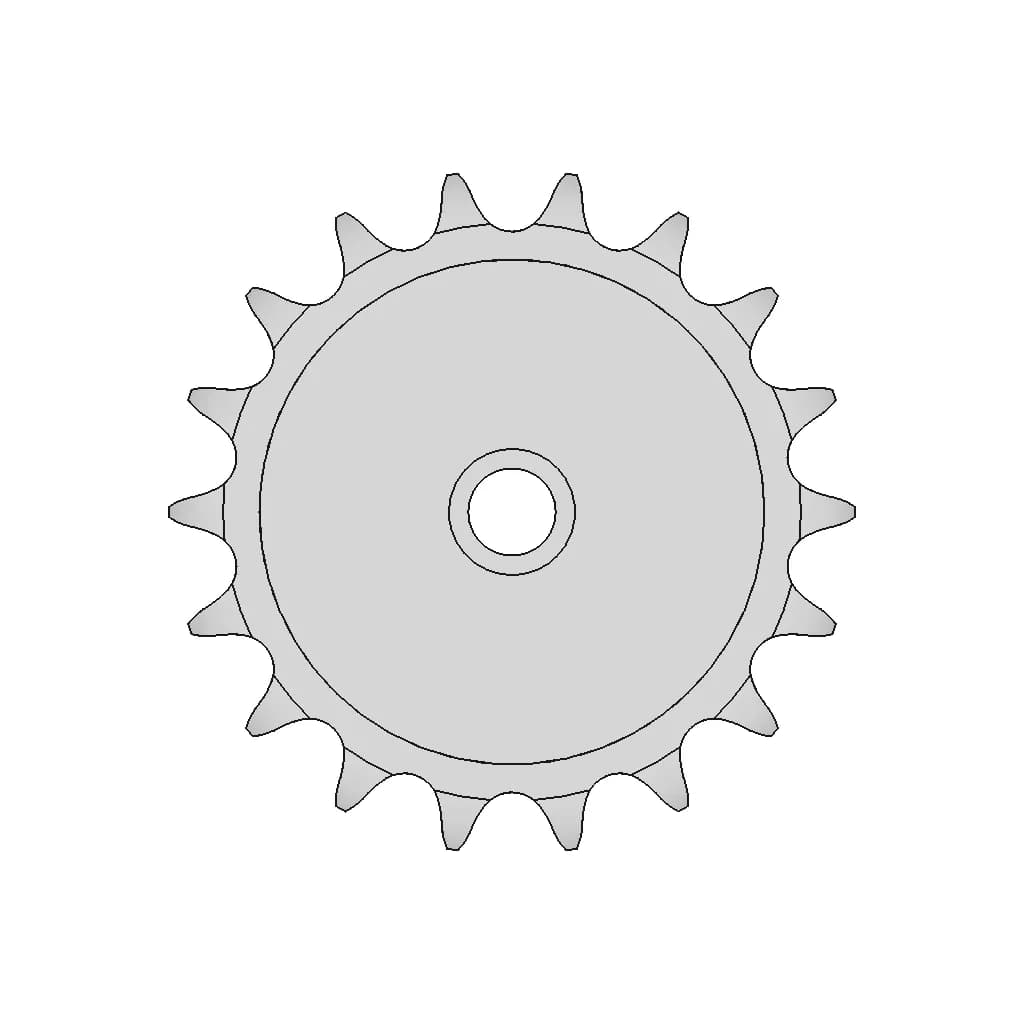 Sprocket Rs60 2B18T - Standard Mechanical Component_0_0_degree_snapshot