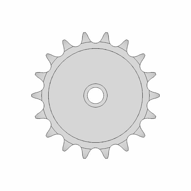 Sprocket Rs60 2B18T - Standard Mechanical Component