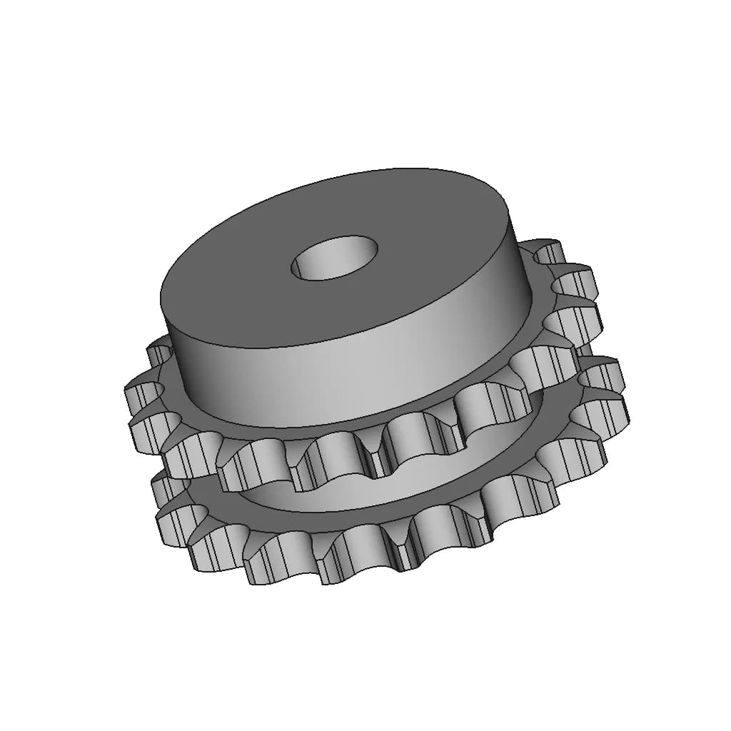 Sprocket Rs60 2B18T - Standard Mechanical Component_60_30_degree_snapshot