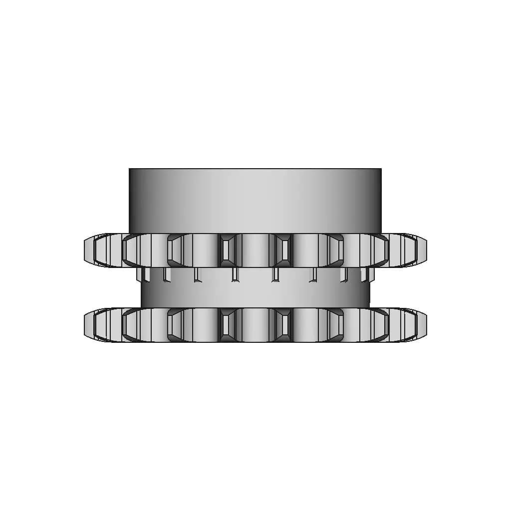 Sprocket Rs60 2B18T - Standard Mechanical Component_90_0_degree_snapshot