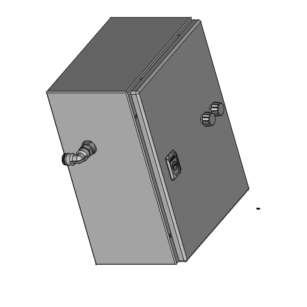 Pneumatic Control Box | 3D Engineering Design File_60_30_degree_snapshot