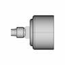 Festo G 1 4 Analogue Pressure Gauge 10Bar Back Entry 40Mm Outside Diameter - Standard Mechanical Component_0_270_degree_snapshot