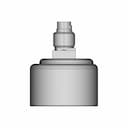 Festo G 1 4 Analogue Pressure Gauge 10Bar Back Entry 40Mm Outside Diameter - Standard Mechanical Component_270_0_degree_snapshot
