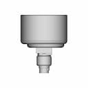 Festo G 1 4 Analogue Pressure Gauge 10Bar Back Entry 40Mm Outside Diameter - Standard Mechanical Component_90_0_degree_snapshot