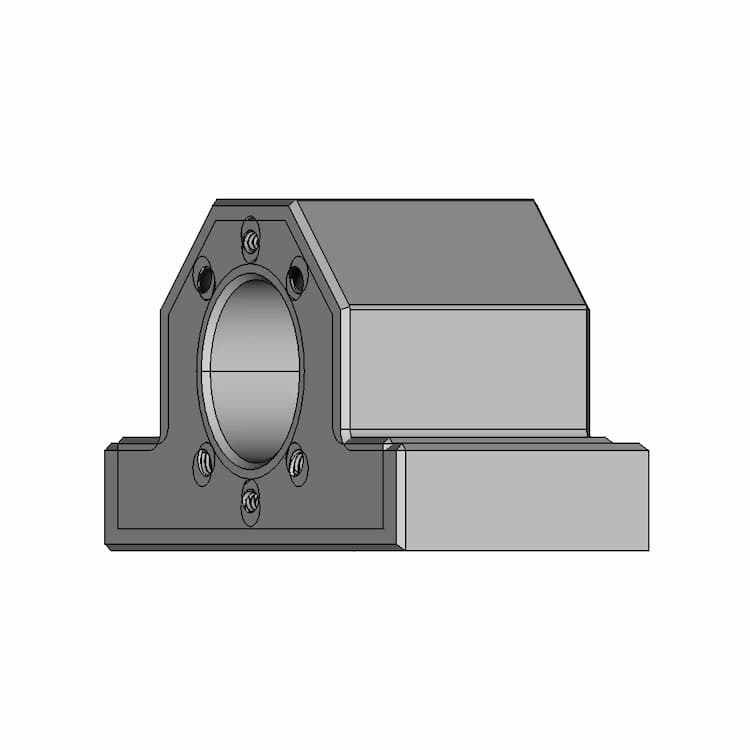 Carcasa Soporte Husillo De Bola | 3D Engineering Design File