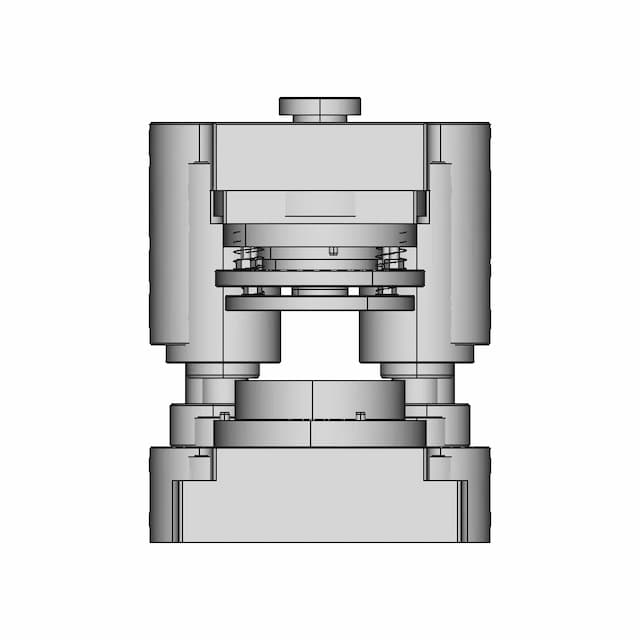 Die Set Din 9822 Shape C | High-Quality CAD Model