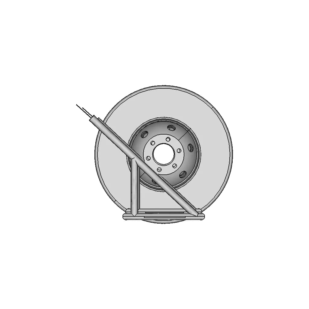 Suporte Para Pneus De Caminhao | 3D Engineering Design File_0_270_degree_snapshot