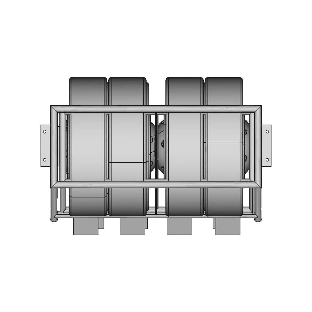 Suporte Para Pneus De Caminhao | 3D Engineering Design File_90_0_degree_snapshot