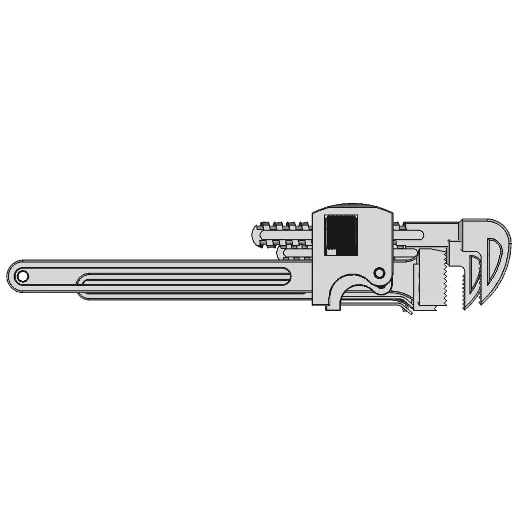 Llave Stilson | High-Quality CAD Model_0_270_degree_snapshot
