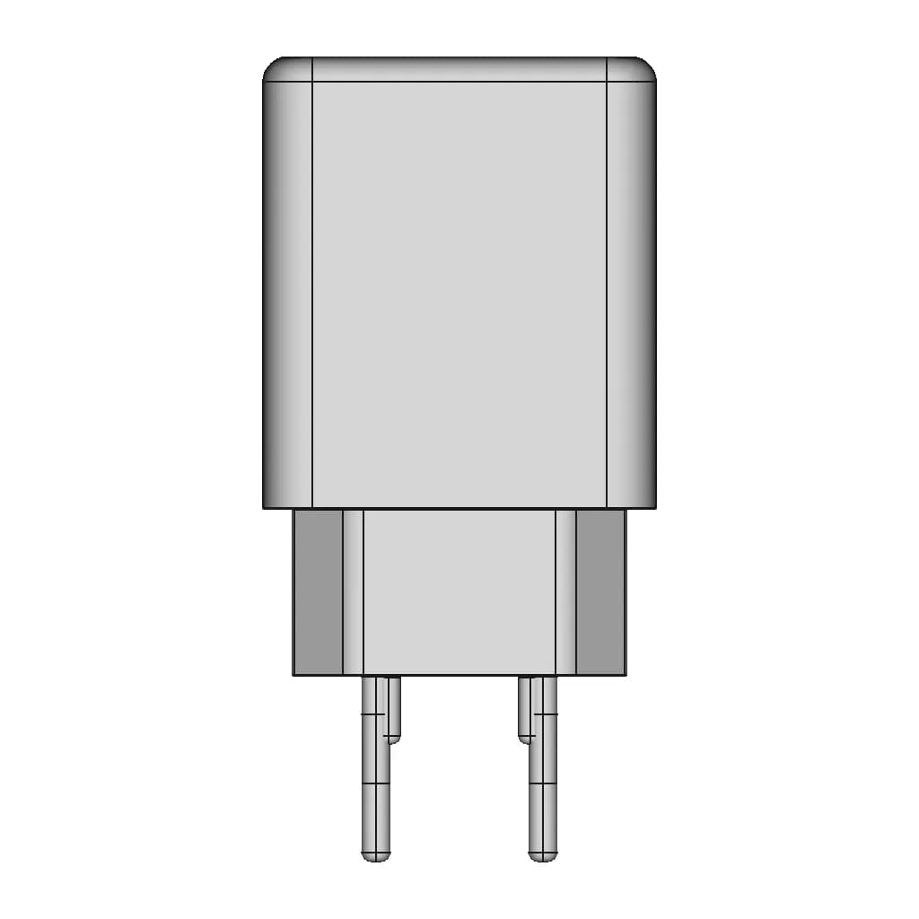3D Design Of An Adaptor Efficient Connection Solution | High-Quality CAD Model_0_0_degree_snapshot