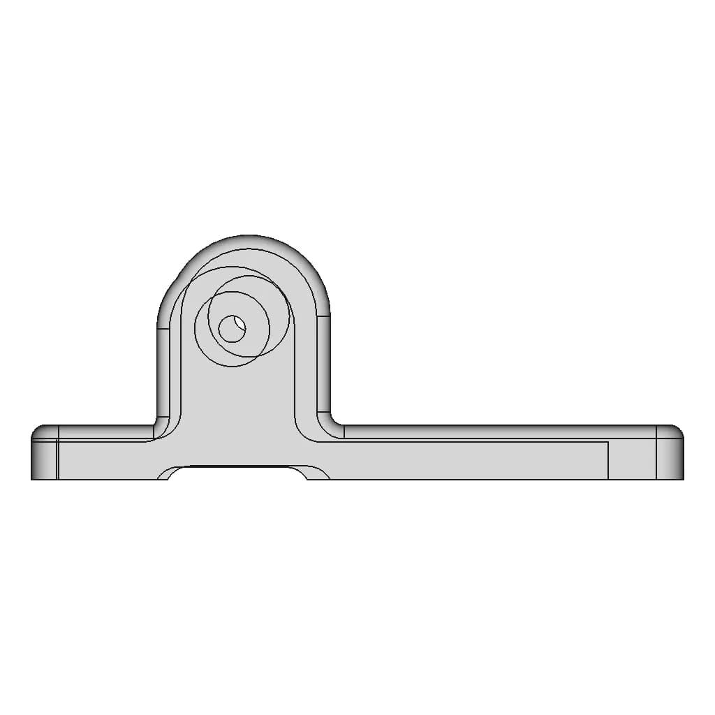 3D Design Of A Bracket Strong And Versatile Support Component | 3D Engineering Design File_0_0_degree_snapshot