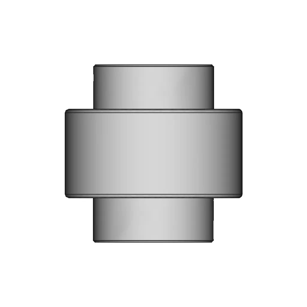 Gear Coupling - Standard Mechanical Component_270_0_degree_snapshot