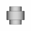 Gear Coupling - Standard Mechanical Component_270_0_degree_snapshot