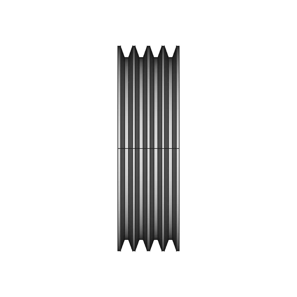 Polea 4 Ranuras | High-Quality CAD Model_0_270_degree_snapshot