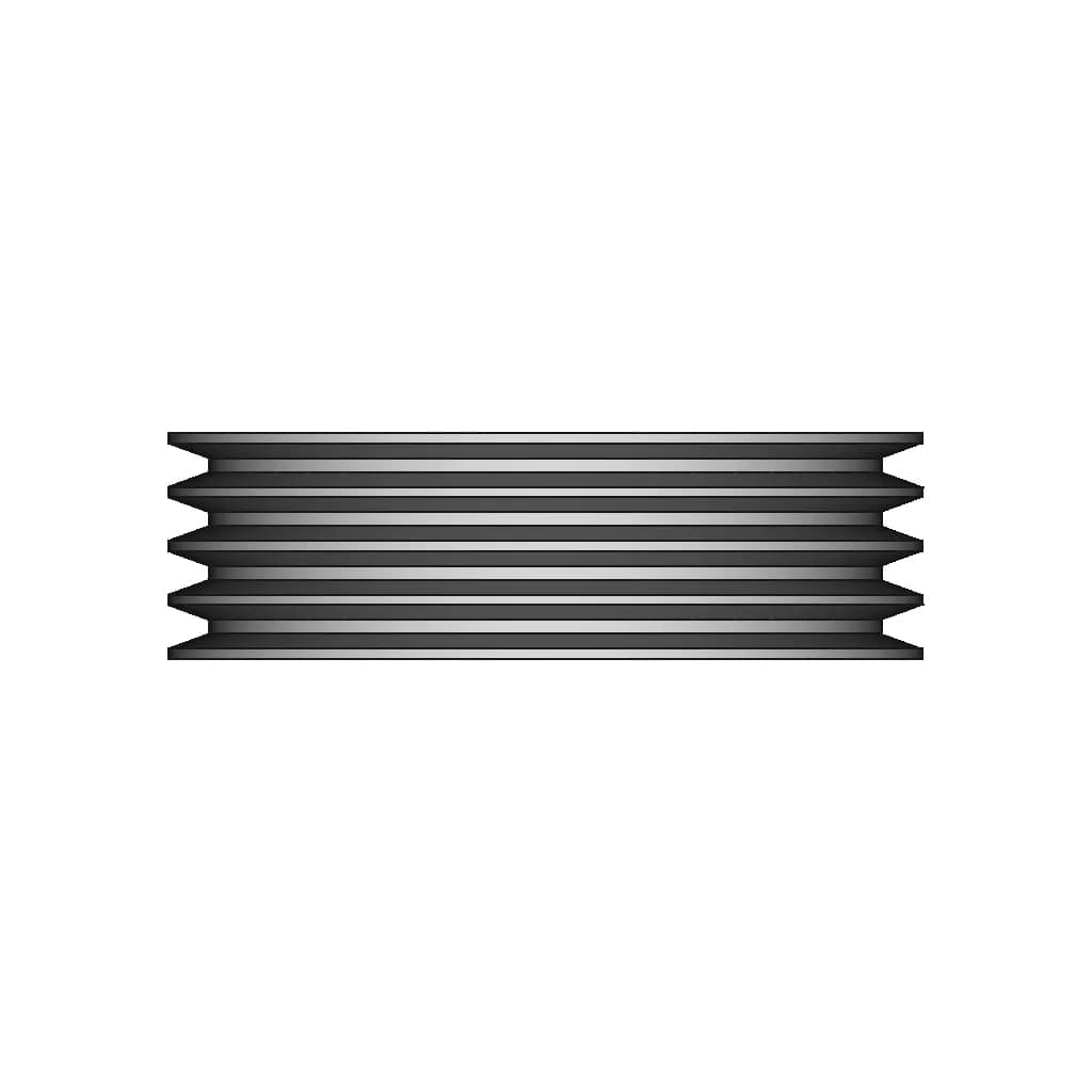 Polea 4 Ranuras | High-Quality CAD Model_90_0_degree_snapshot