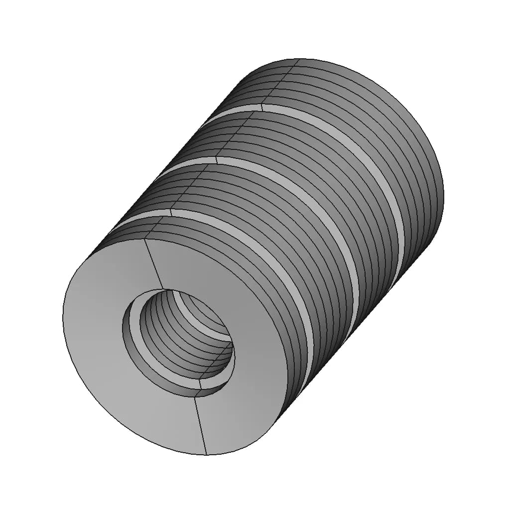 Belleville Spring | High-Quality CAD Model_60_30_degree_snapshot