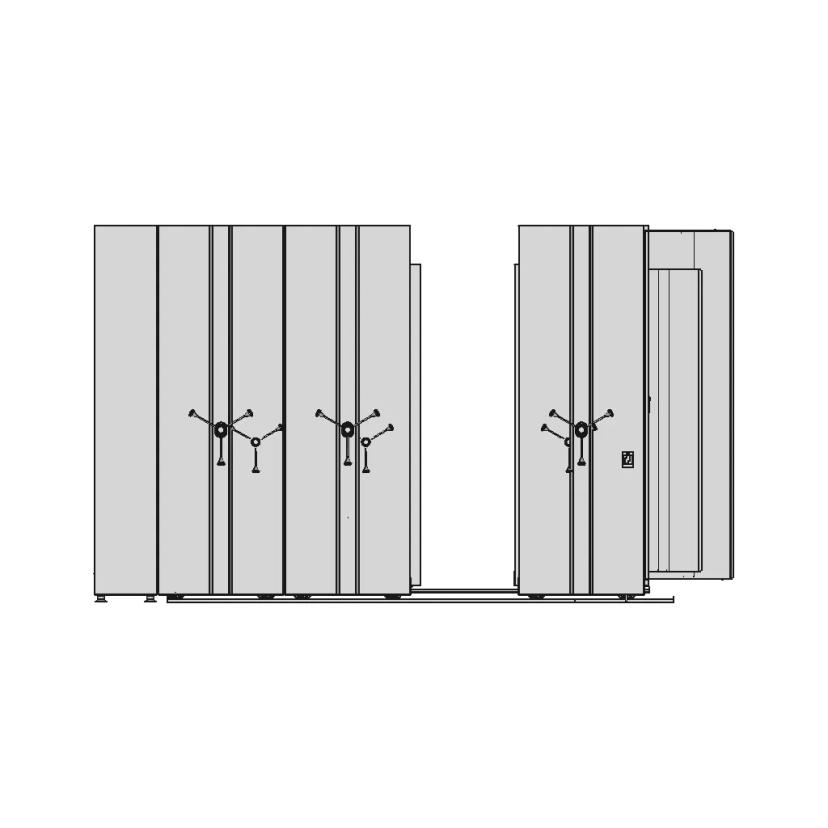 Mobile Compactor Storage System | High-Quality CAD Model