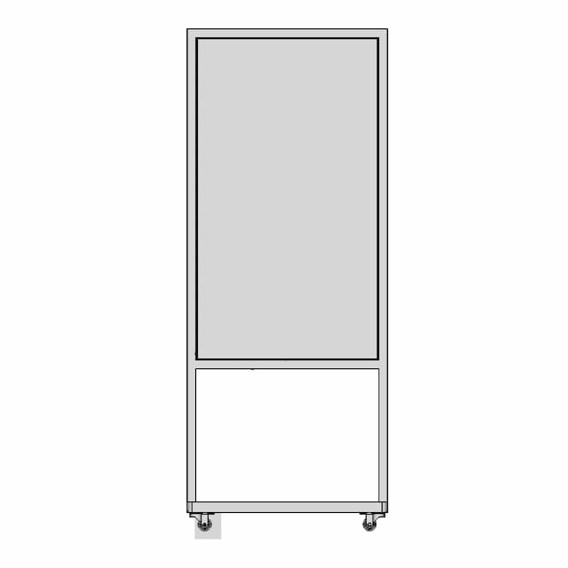 55Inch Ir Touch Kiosk | High-Quality CAD Model