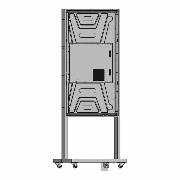 55Inch Ir Touch Kiosk | High-Quality CAD Model