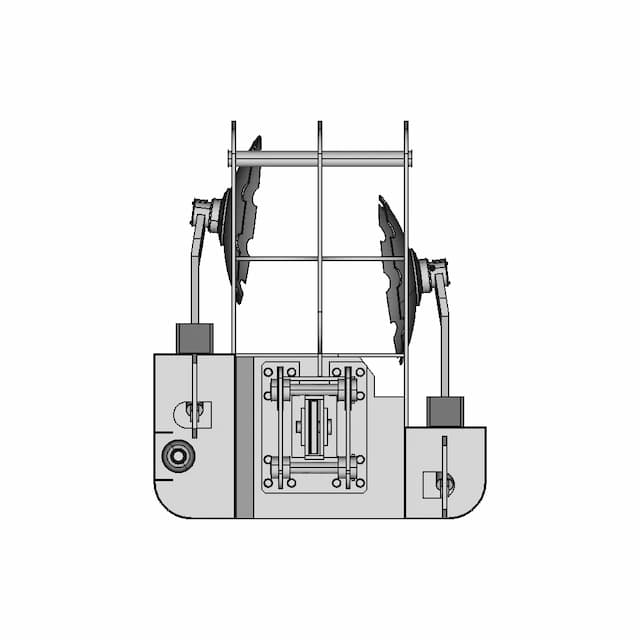 Excavator Subsoil Plow - Downloadable CAD Representation