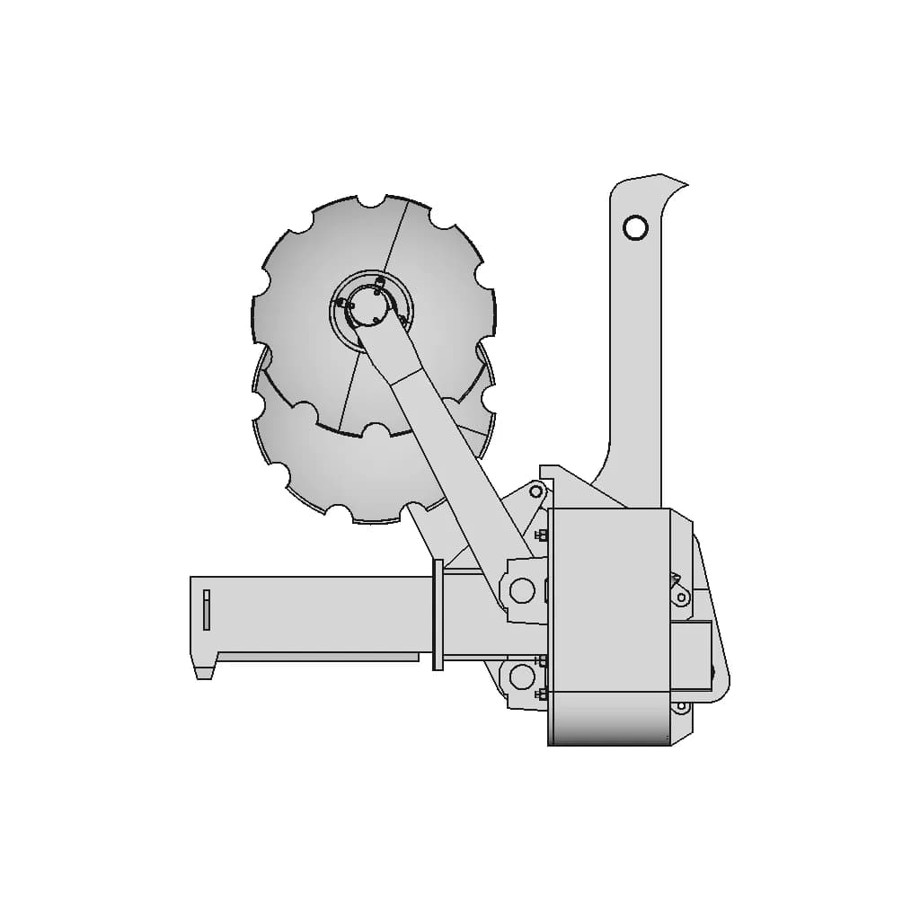 Excavator Subsoil Plow - Downloadable CAD Representation_0_270_degree_snapshot