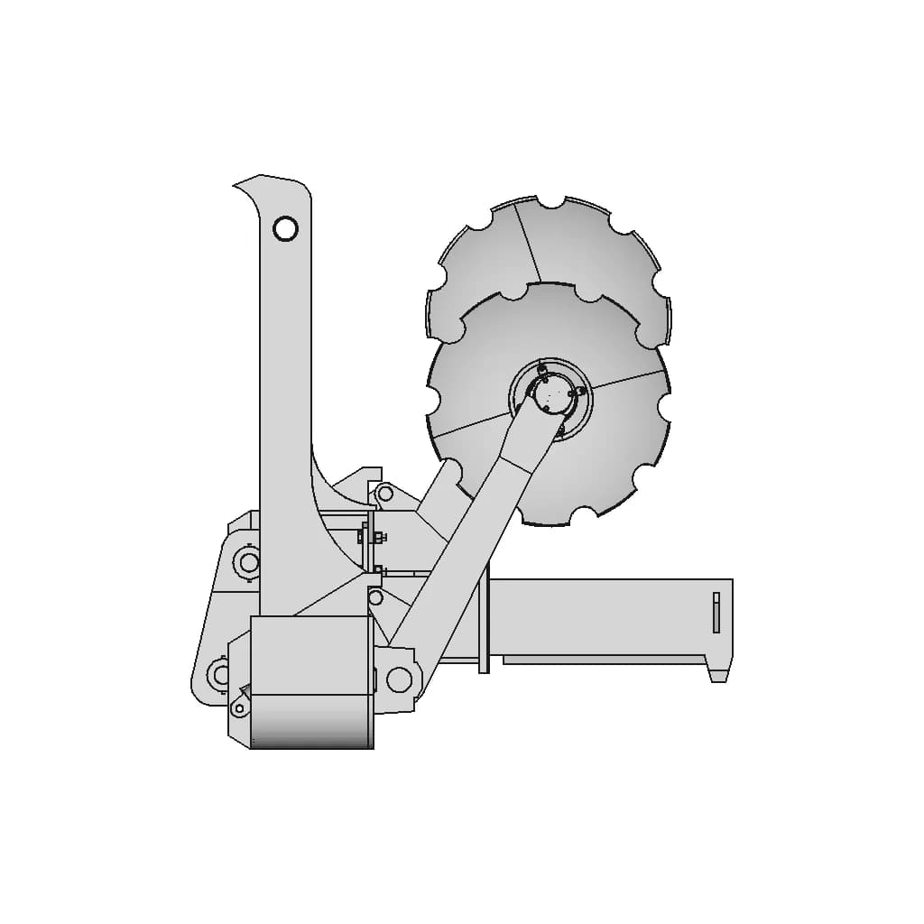 Excavator Subsoil Plow - Downloadable CAD Representation_0_90_degree_snapshot