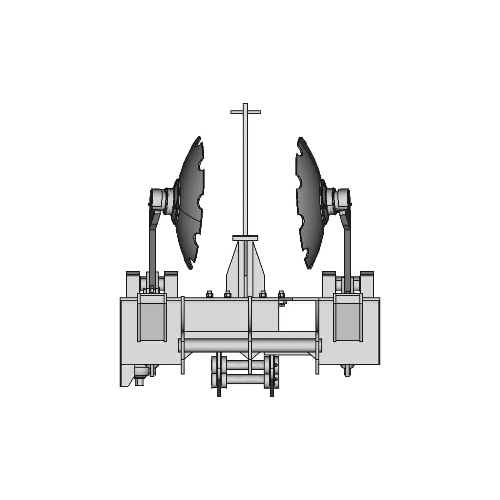 Excavator Subsoil Plow - Downloadable CAD Representation_270_0_degree_snapshot