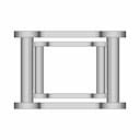 S30 150 Quick Coupler S30 150 Vastalevy | High-Quality CAD Model_0_0_degree_snapshot