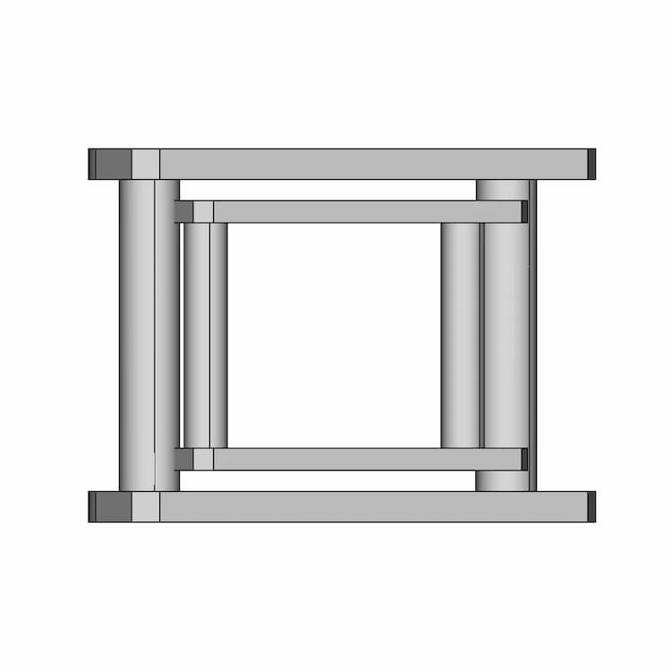 S30 150 Quick Coupler S30 150 Vastalevy | High-Quality CAD Model