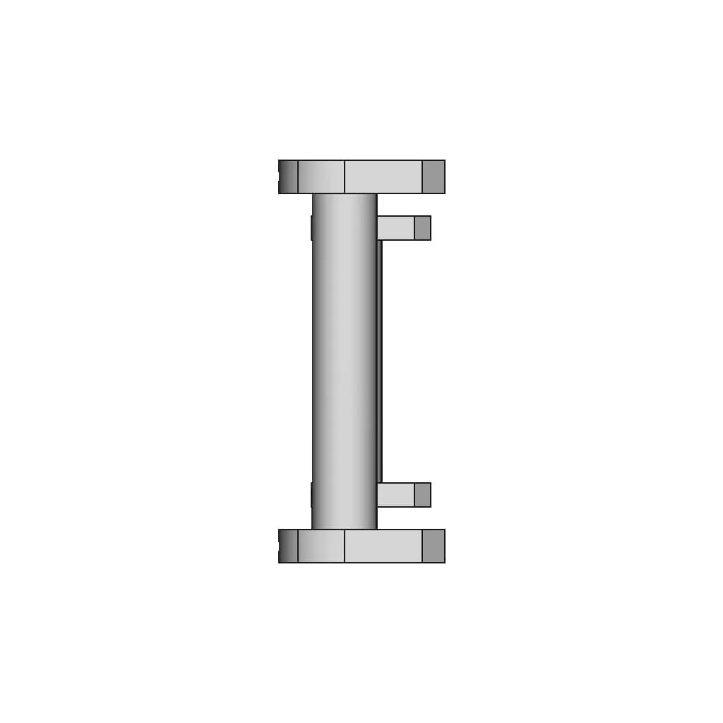 S30 150 Quick Coupler S30 150 Vastalevy | High-Quality CAD Model_0_90_degree_snapshot