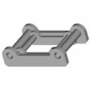 S30 150 Quick Coupler S30 150 Vastalevy | High-Quality CAD Model_60_30_degree_snapshot