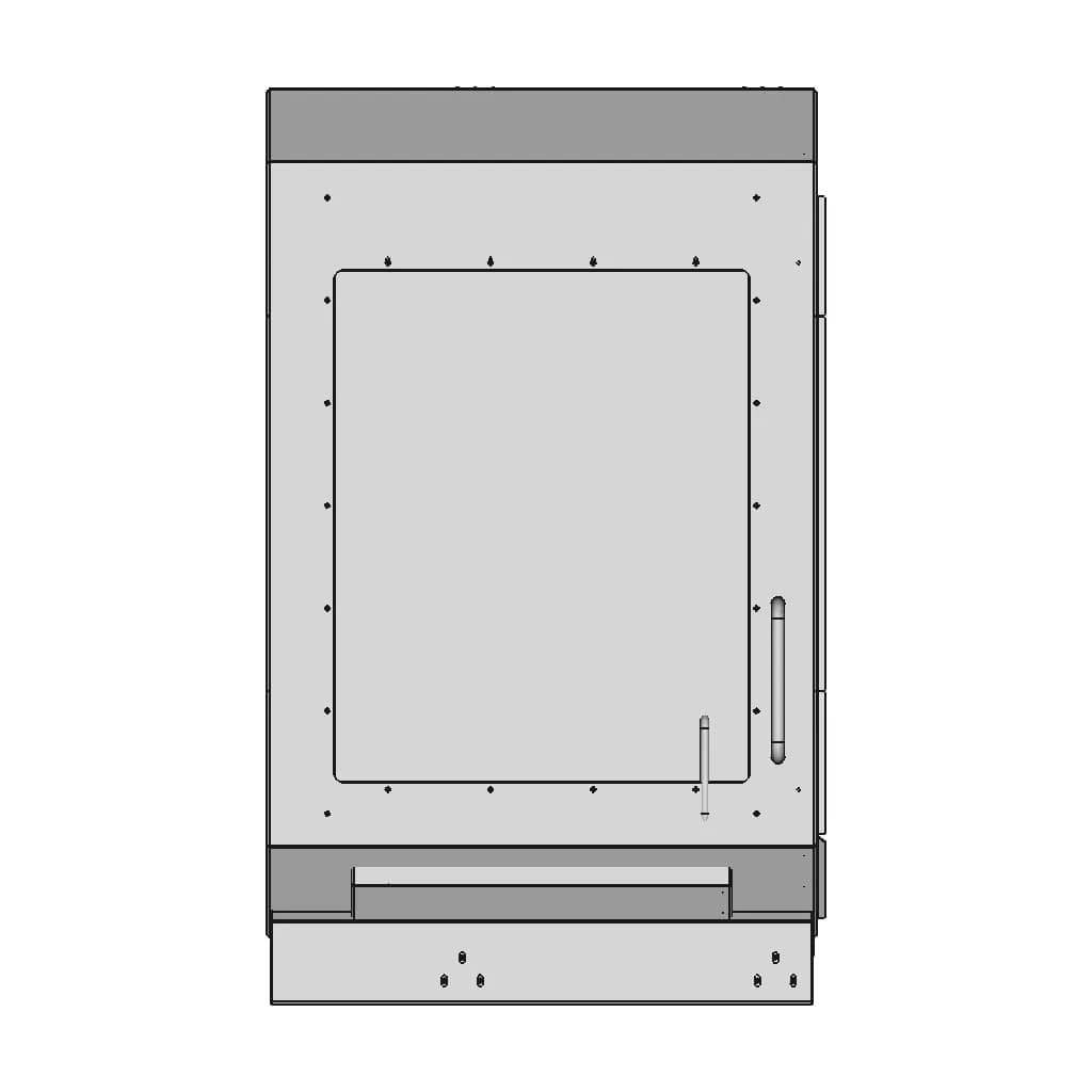 Door Sliding For Cnc Milling - Downloadable CAD Representation_0_270_degree_snapshot