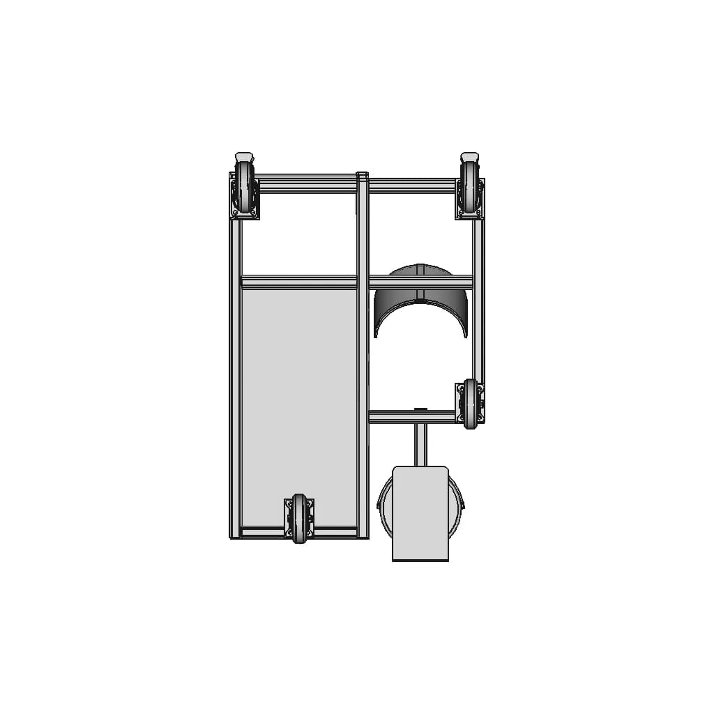 Bottle Welding Cart Design Economical | High-Quality CAD Model_90_0_degree_snapshot