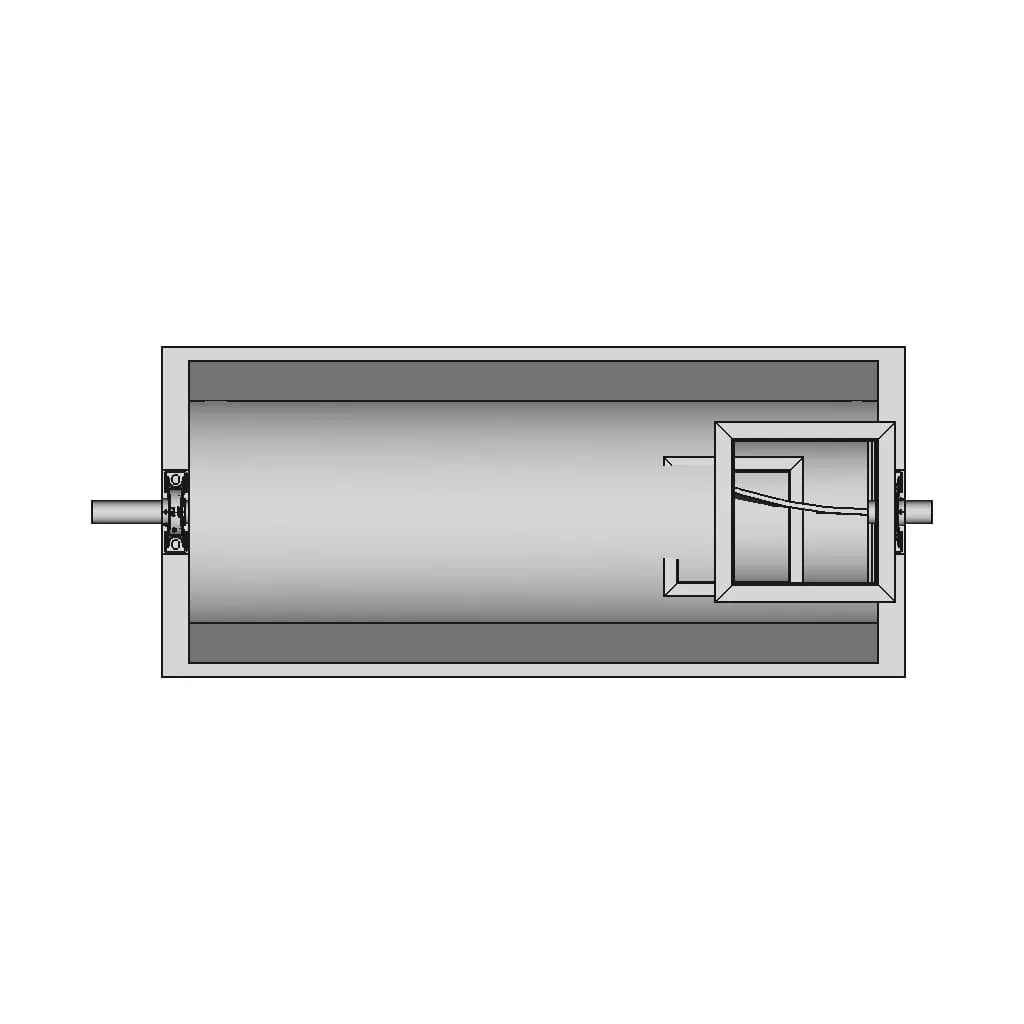 Mesin Pemisah Material | High-Quality CAD Model_270_0_degree_snapshot