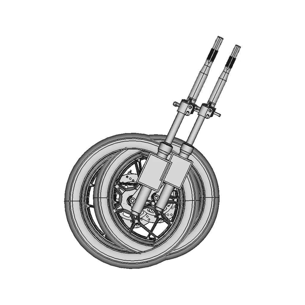 Roda Depan Motor Kampas Rem - Downloadable CAD Representation_90_0_degree_snapshot