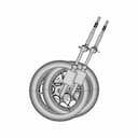 Roda Depan Motor Kampas Rem - Downloadable CAD Representation_90_0_degree_snapshot