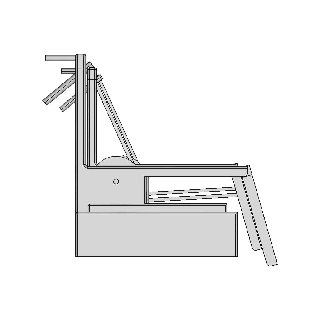 Mekanisme Penggaruk Sampah - Downloadable CAD Representation_0_270_degree_snapshot