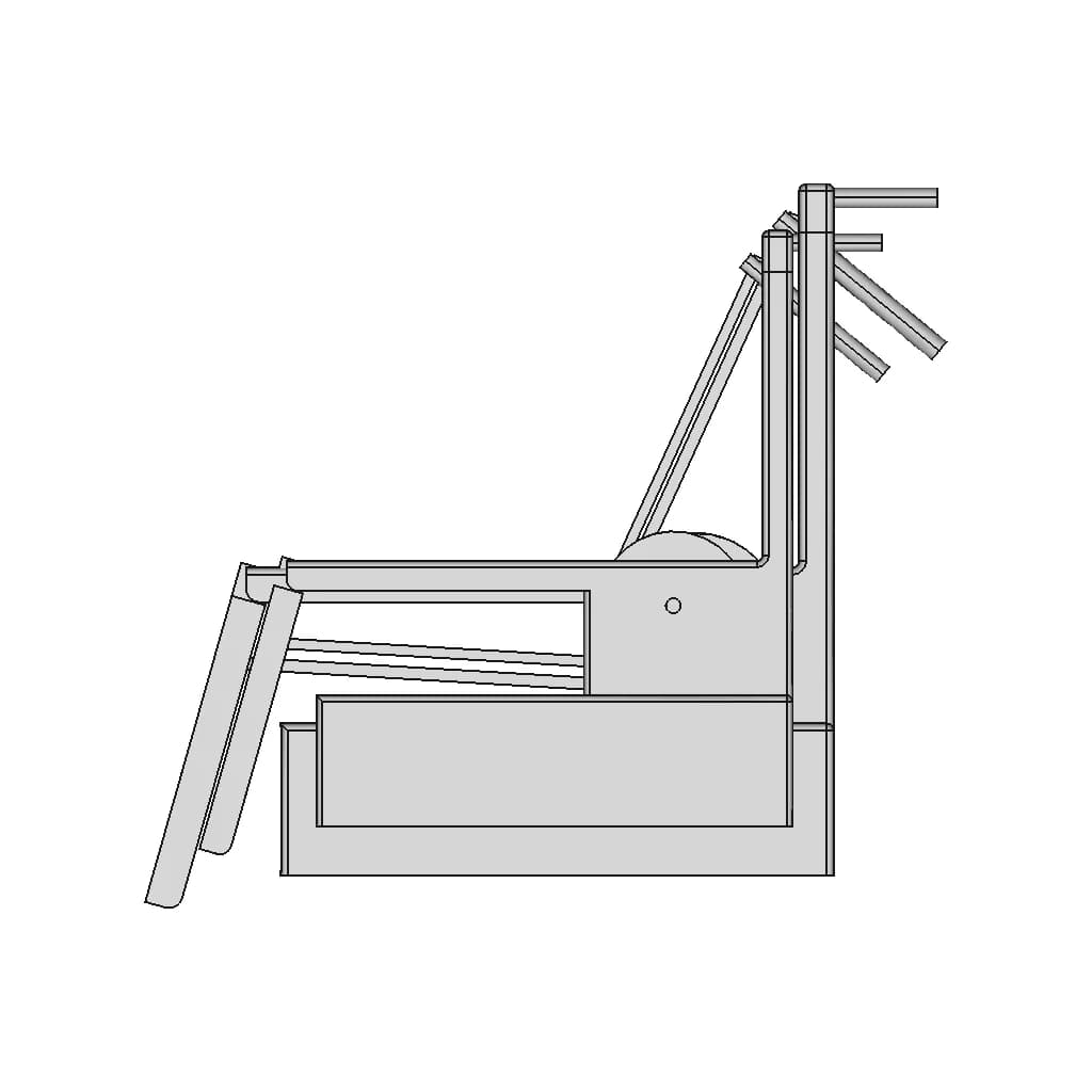 Mekanisme Penggaruk Sampah - Downloadable CAD Representation_0_90_degree_snapshot