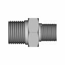 Hexagon Nipple Threaded Pipe Fitting 1 4 Male Npt X 1 8 Male Npt - Standard Mechanical Component_0_0_degree_snapshot