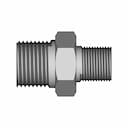 Hexagon Nipple Threaded Pipe Fitting 1 4 Male Npt X 1 8 Male Npt - Standard Mechanical Component_270_0_degree_snapshot